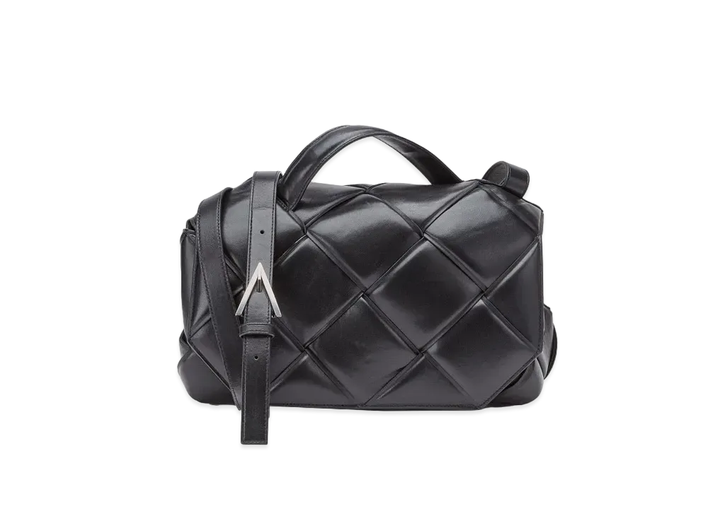 ボッテガヴェネタ トップハンドルバッグ "ブラック" 632647VCQR18803