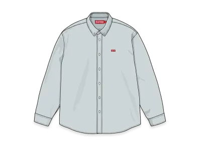 Supreme Small Box Denim Shirt "Light Indigo"