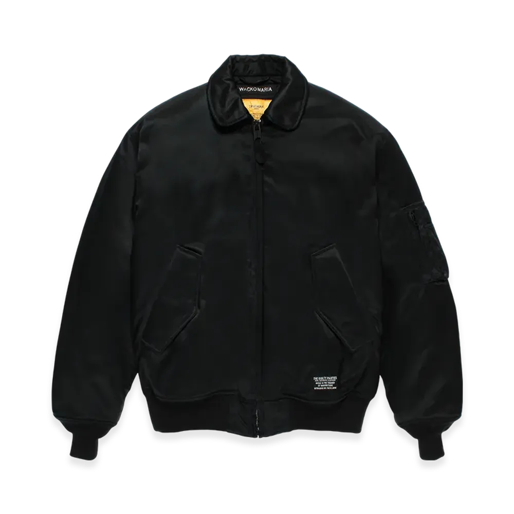 WACKO MARIA x Spiewak CWU-45 Flight Jacket "Black"