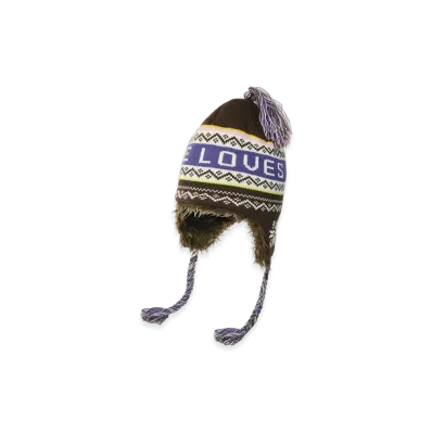 PALACE Loves Me Peruvian Beanie "Brown"