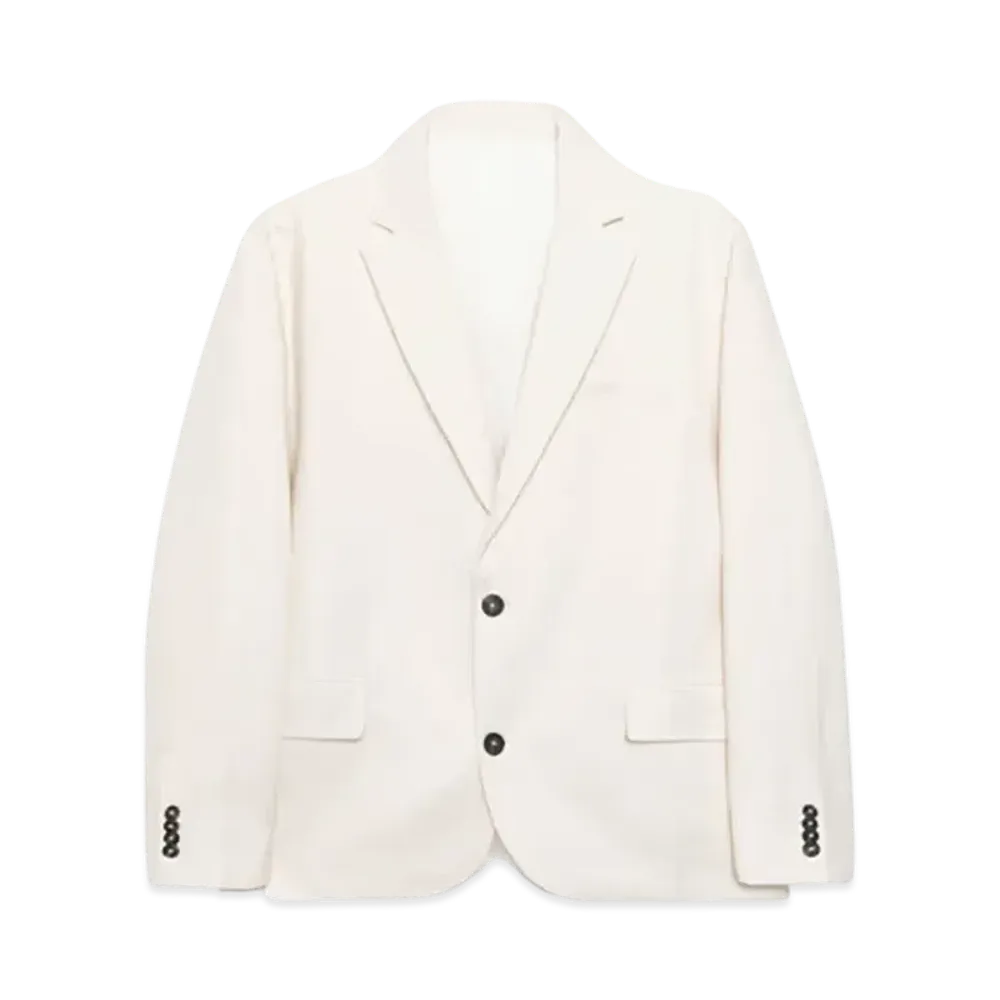 Stussy Blazer Textured Linen "Bone"