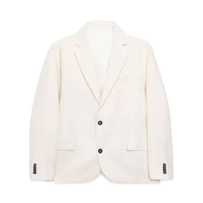 Stussy Blazer Textured Linen "Bone"