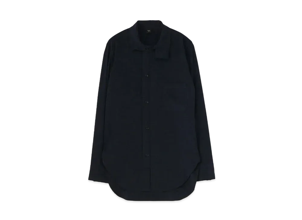 Yohji Yamamoto Y's DECYNE FRONT OPEN SQUARE BLOUSE "Navy"