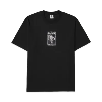 BlackEyePatch Rhinestone Double R Logo Tee "Black"