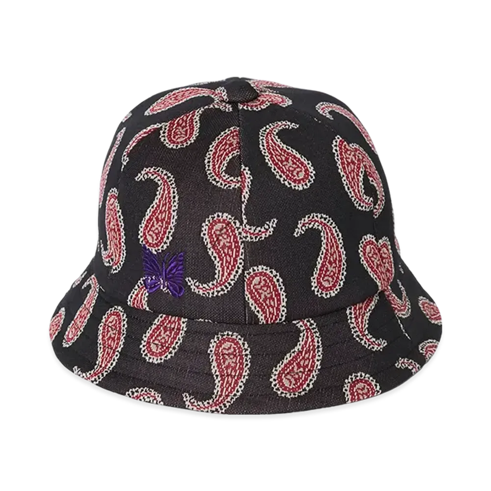 NEEDLES x Studious Bermuda Hat - Poly Jacquard "Black"