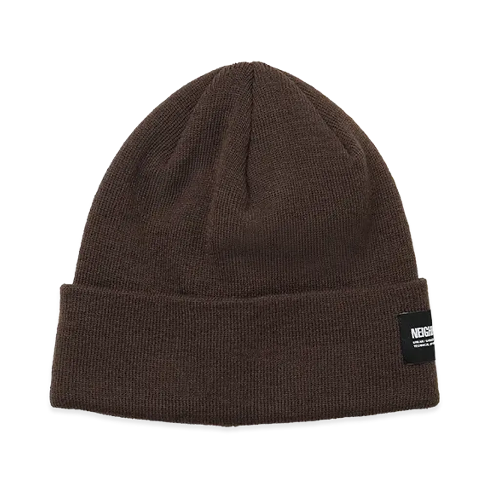 NEIGHBORHOOD Beanie "Brown"