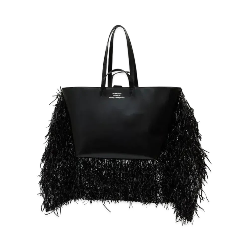 UNDERCOVER Cowhide Leather Tote Bag "Black"