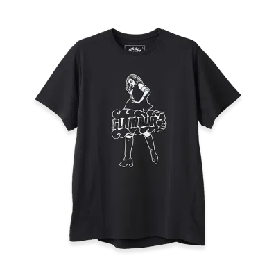 HYSTERIC GLAMOUR Vixen Girl Functional T-Shirt "Black"