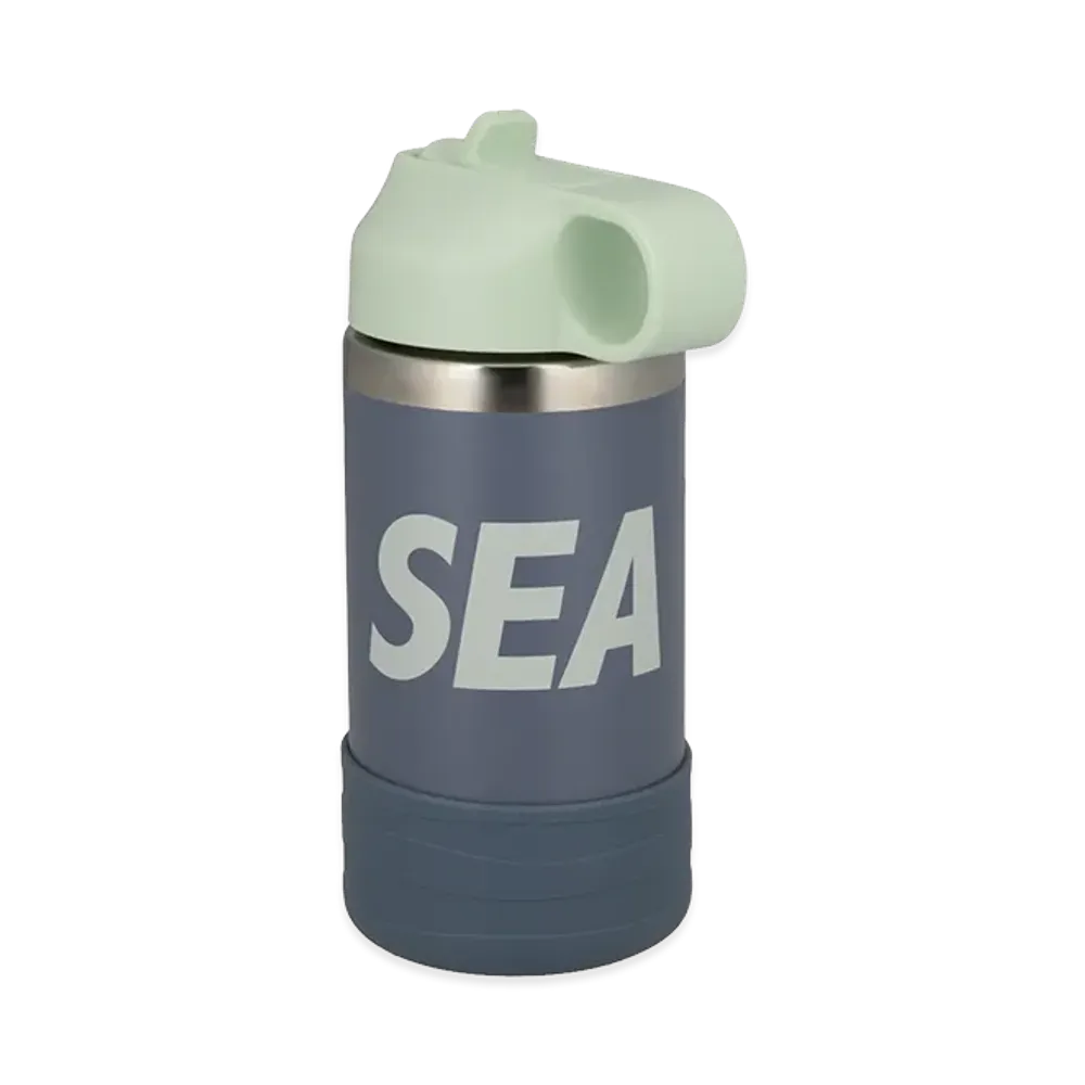 WIND AND SEA Kids 12 oz Kids Wide Mouth "Blue"