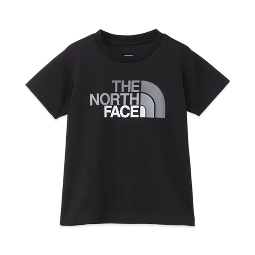 The North Face Kids Toddler Short Sleeve Colorful Logo Tee "Black"