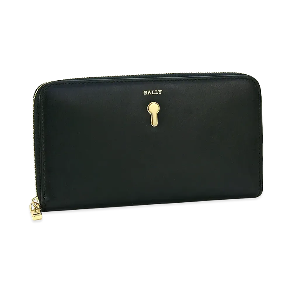 BALLY Women's Long Wallet "Black"