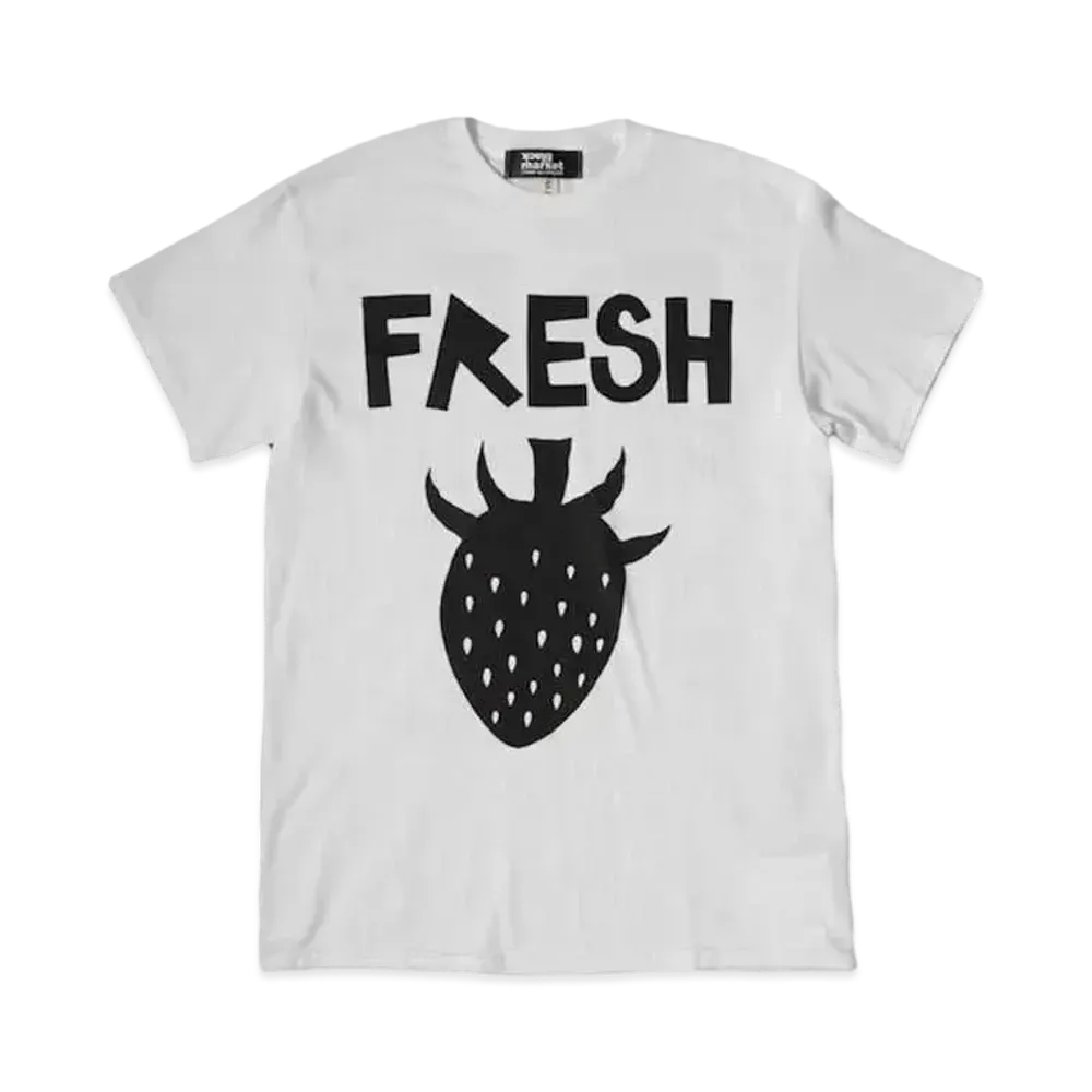 COMME des GARCONS  BLACKMARKET FAESH T-SHRIT "White"