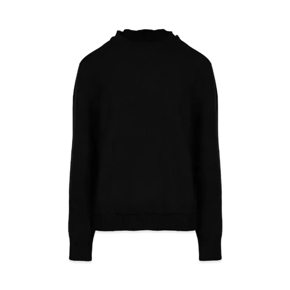 Maison Margiela Men's Elbow Patch Sweater "Black"
