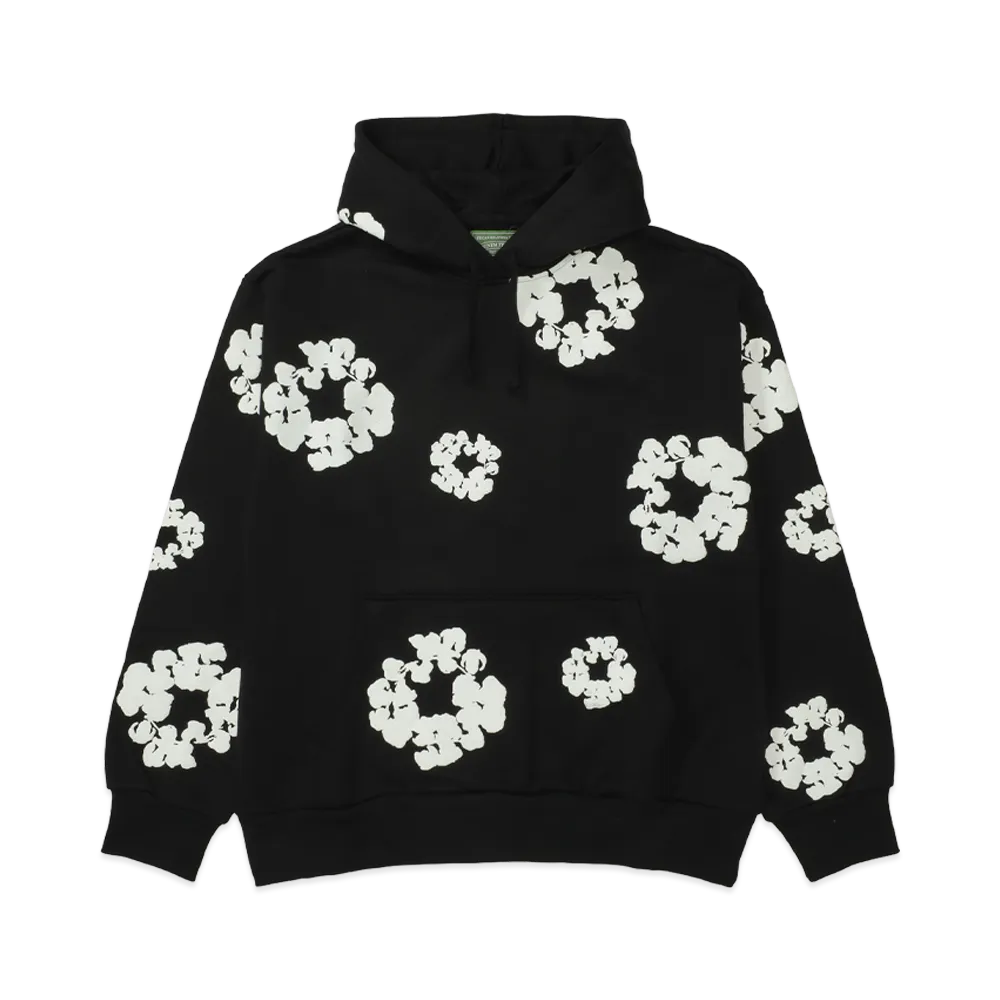 DENIM TEARS Cotton Wreath Hoodie "Black"