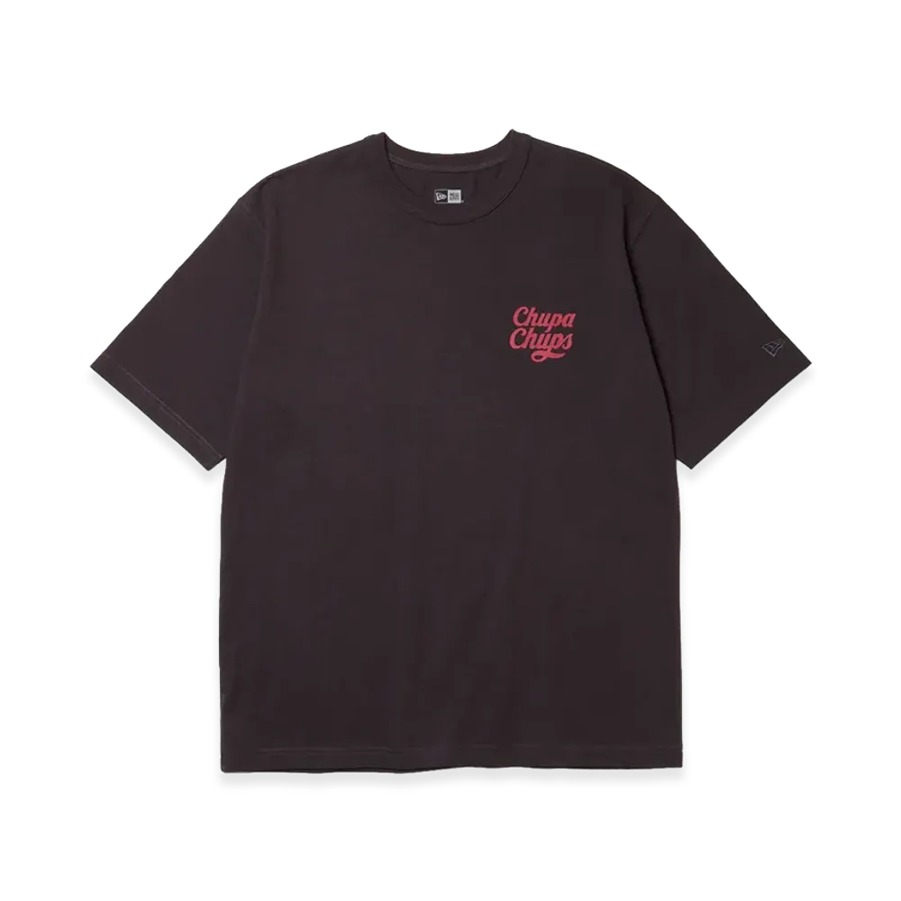 NEW ERA S/S Washed Cotton T-Shirt Chupa Chups "Ink Black"