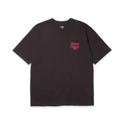 NEW ERA S/S Washed Cotton T-Shirt Chupa Chups "Ink Black"