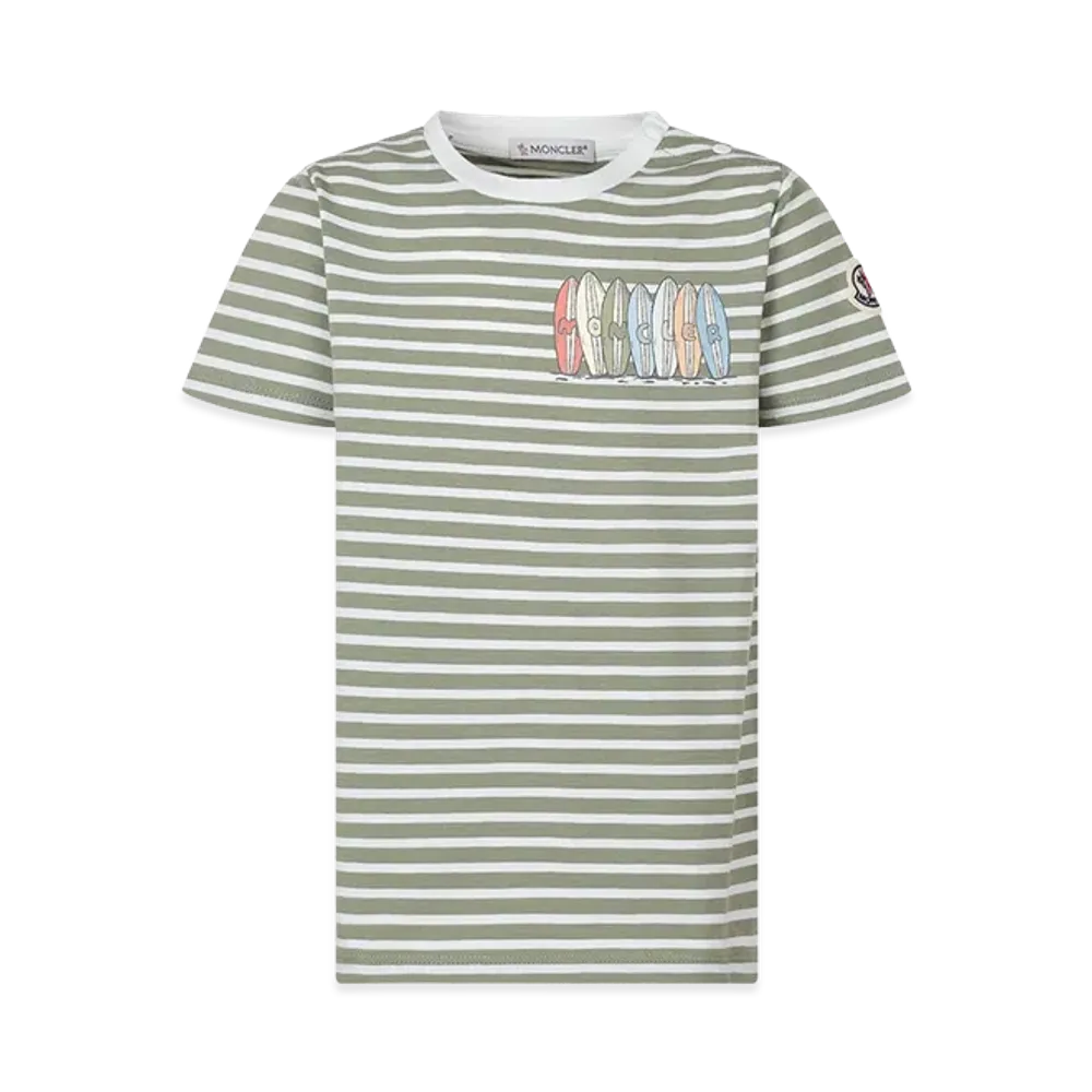 MONCLER Kids T-Shirt "Sage Green"