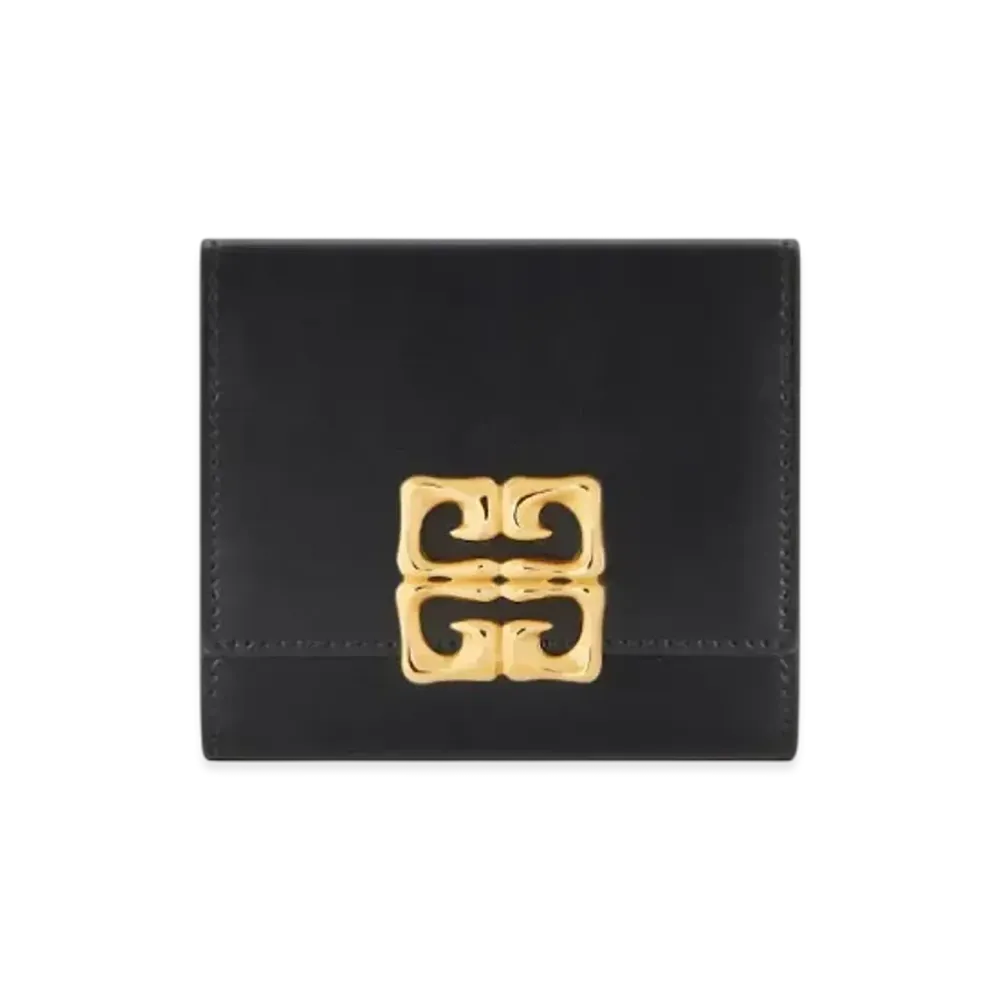 GIVENCHY 4G Liquid Wallet In Box Leather "Black"