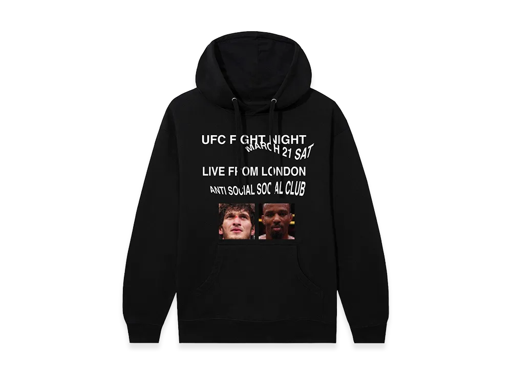 ANTI SOCIAL SOCIAL CLUB x UFC Live Hoodie "Black"