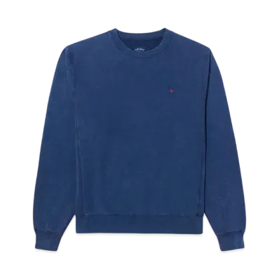Noah Salt Wash Crewneck "Navy"