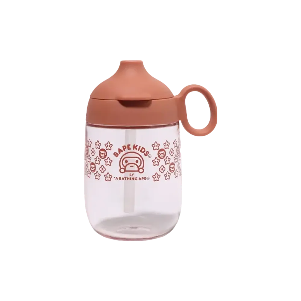 A BATHING APE BAPE KIDS x KINTO Baby Milo Straw Mug "Orange"