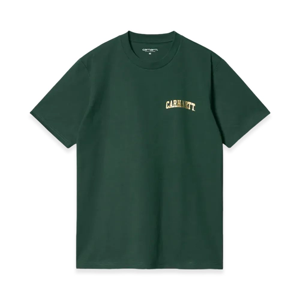 Carhartt WIP University Script T-Shirt "Discovery Green"