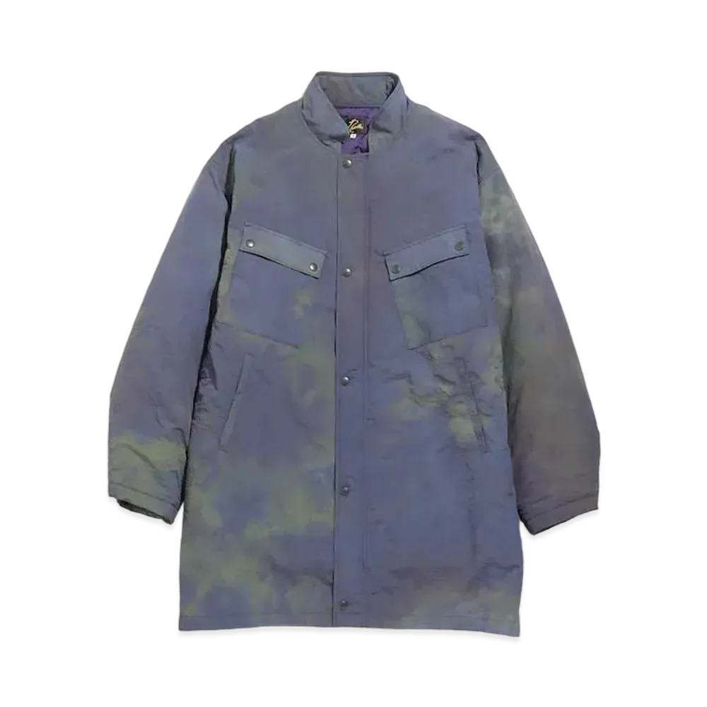 Needles C.P. COAT - NYLON TUSSORE / UNEVEN DYE "Egg Plant"