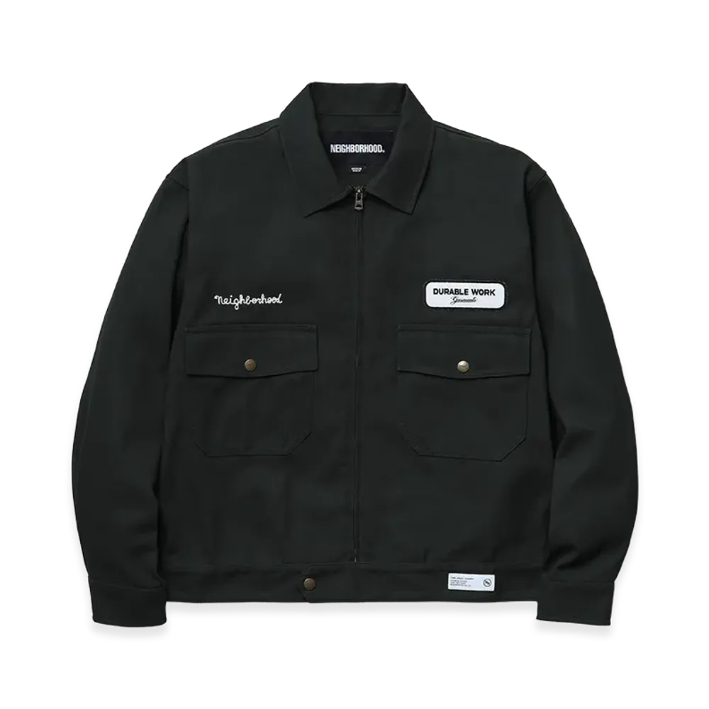 NEIGHBORHOOD Zip Work Jacket "Green"