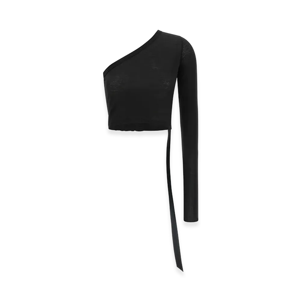 Rick Owens DRKSHDW Women's Ziggy Top "Black"