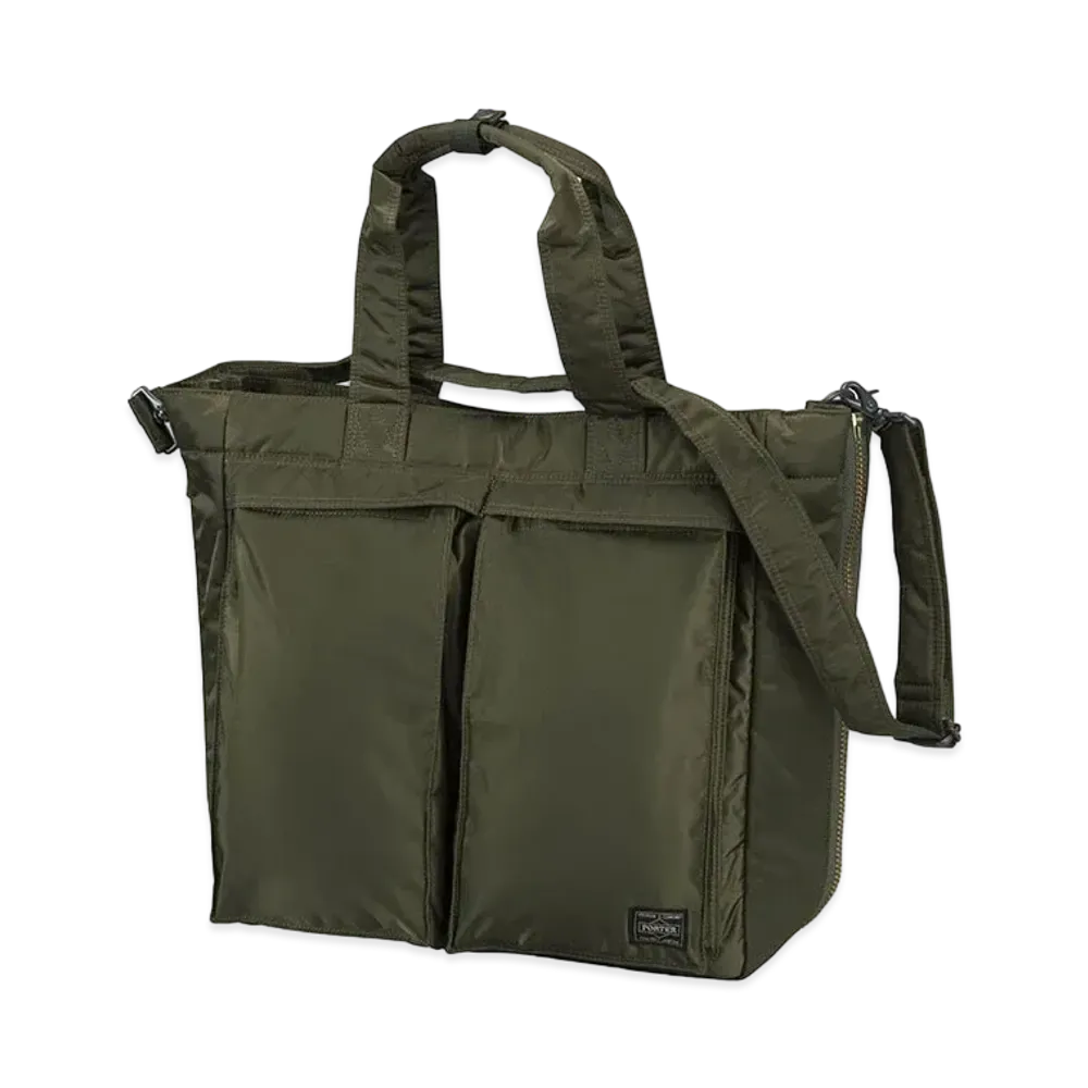 PORTER x MIZUNO Tote Bag "Khaki"