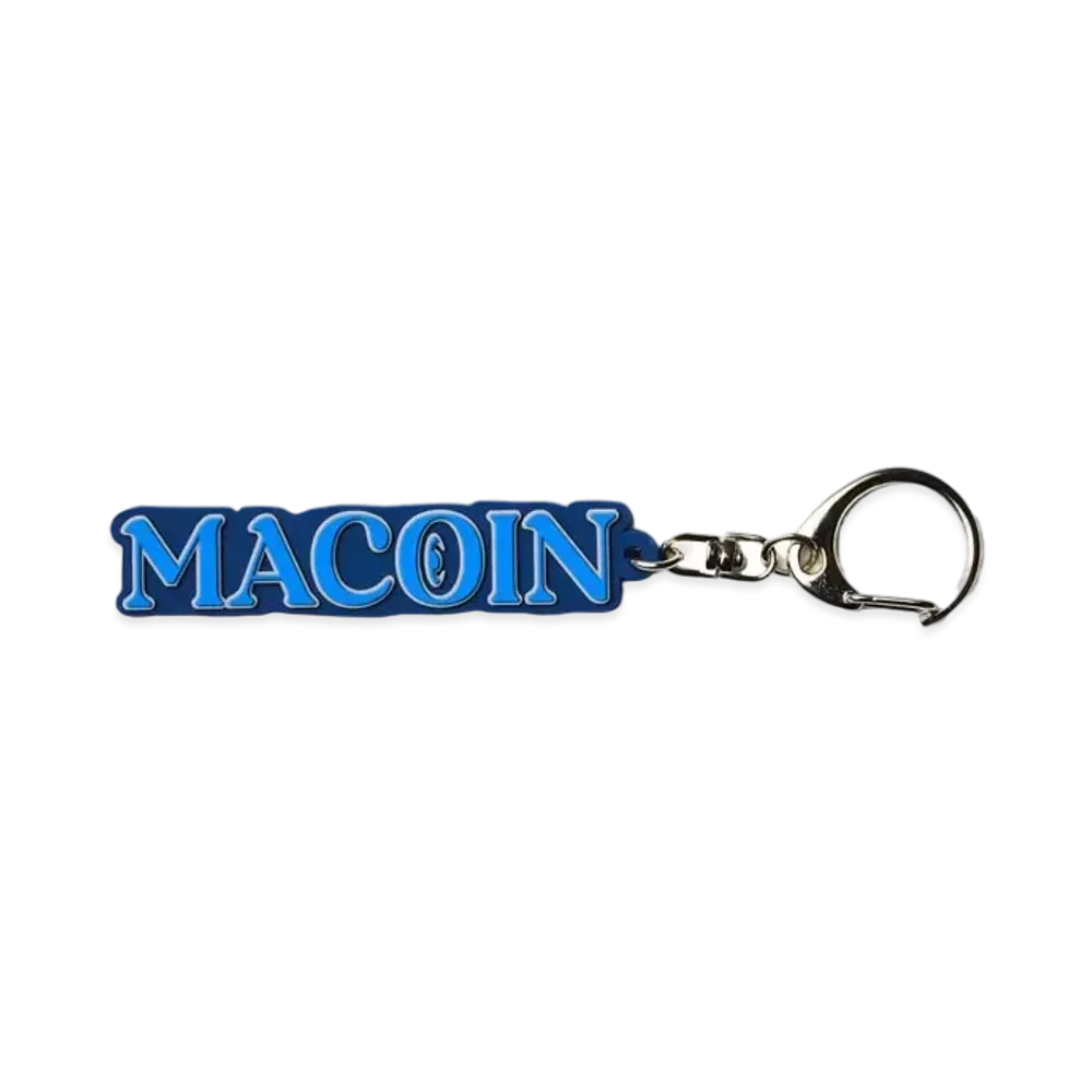COIN PARKING DELIVERY MACOIN Rubber Key "Blue"