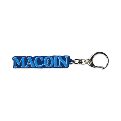 COIN PARKING DELIVERY MACOIN Rubber Key "Blue"
