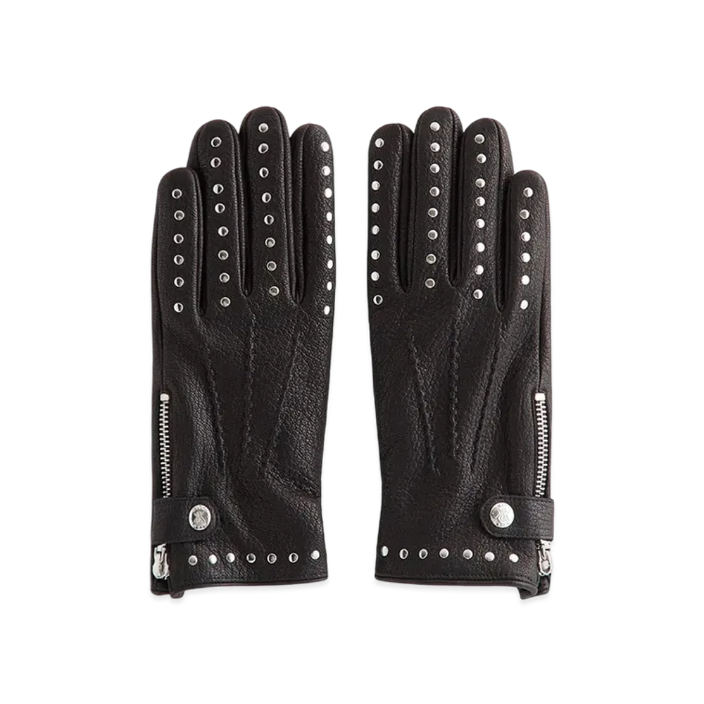Kith Studded Leather Glove "Black"