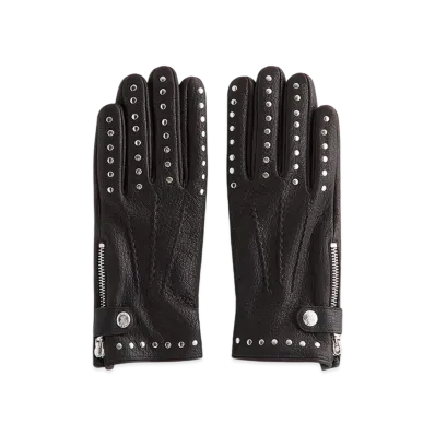 Kith Studded Leather Glove "Black"