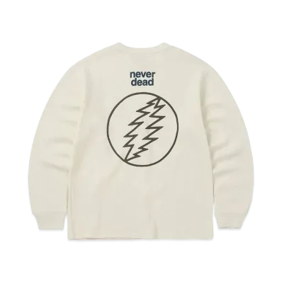 thisisneverthat GD SYF Waffle L/S Top "Off White"