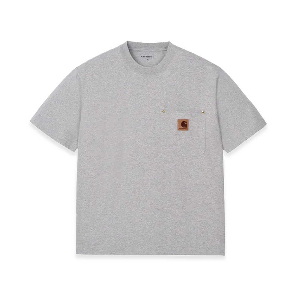 Carhartt WIP S/S Eldon Pocket T-Shirt "Grey Heather"