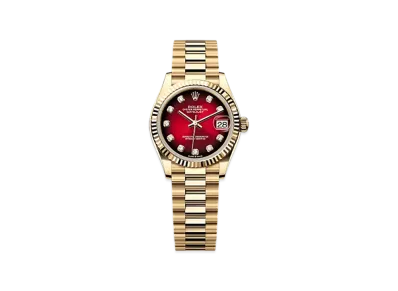 ROLEX Datejust 31mm Yellow Gold 278278 "Red Ombre"