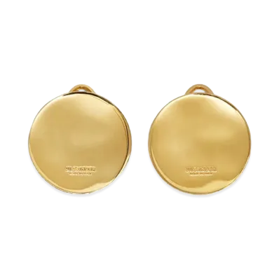 Jil Sander Women's Earrings "Gold"