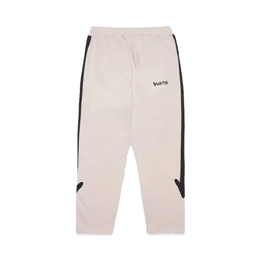 DISCLAIMER DIS PANTALONE UOMO FELPA "CREMA"