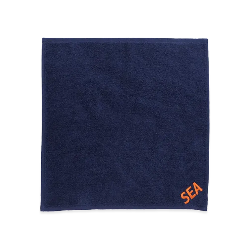 WIND AND SEA Hand Towel "Navy"