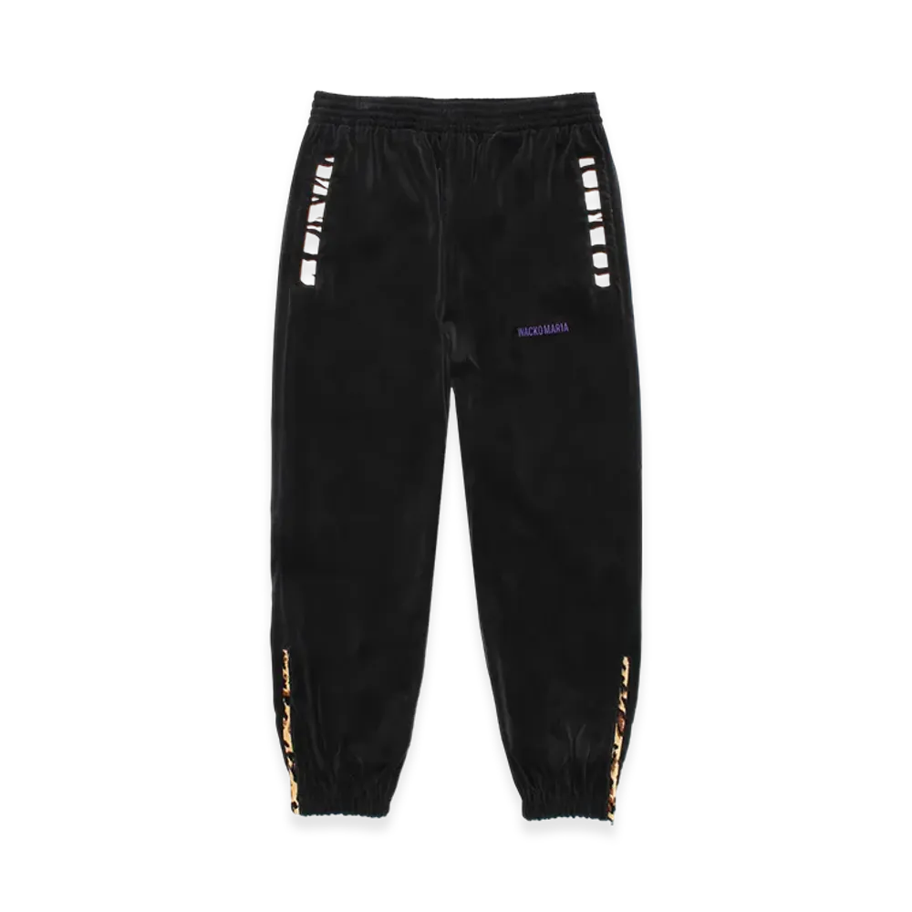 WACKO MARIA Velveteen Track Pants "Black"