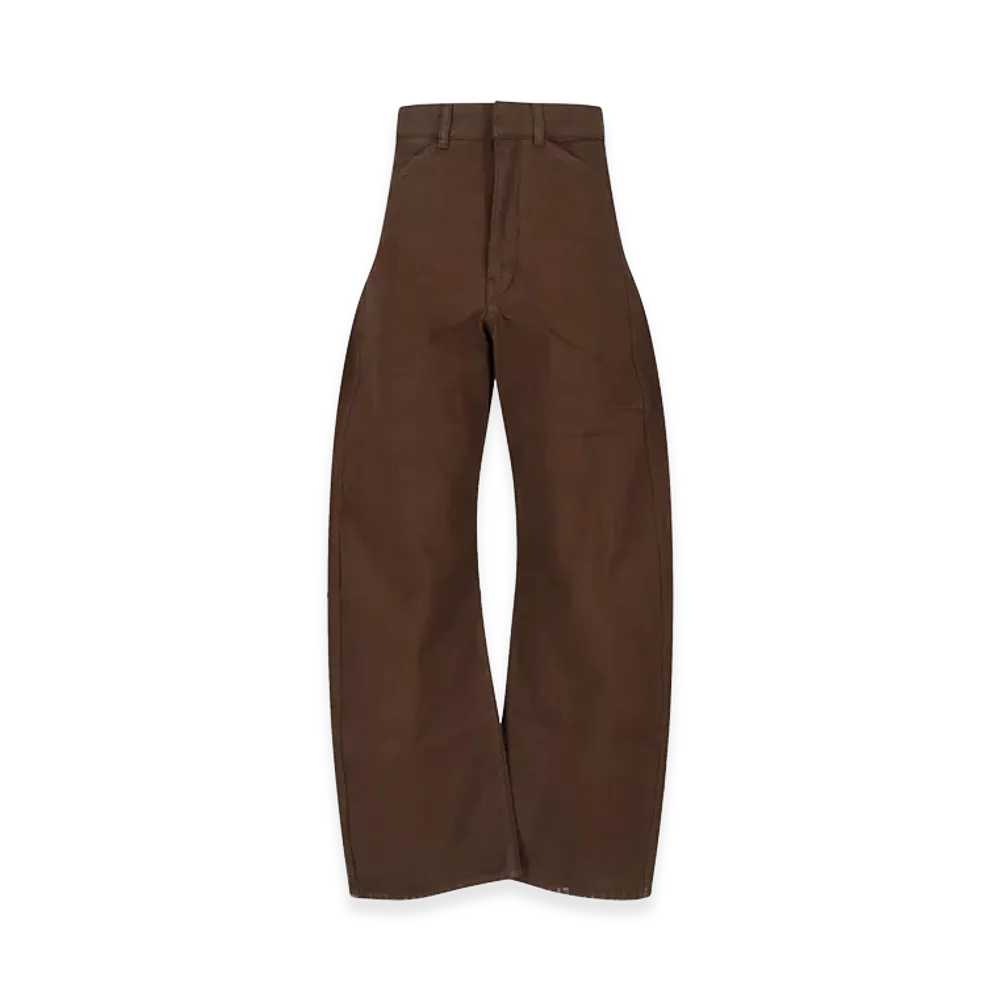 LEMAIRE Women's Trousers "Brown"