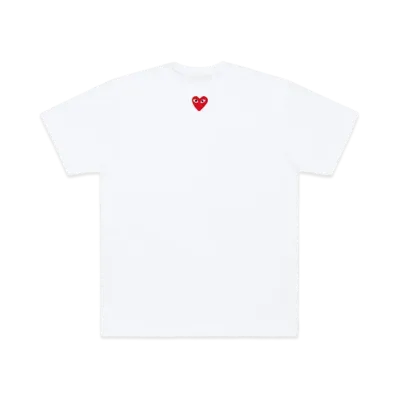 PLAY COMME des GARCONS AX-T340-051 "White"