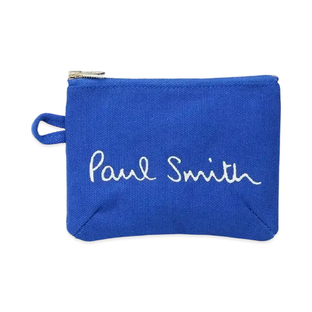 Paul Smith Logo Pop Color Pouch "Blue"