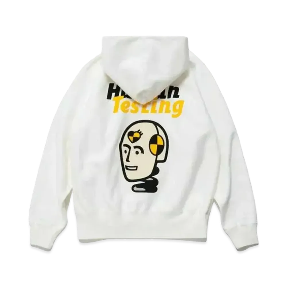 HUMAN MADE A$AP Rocky HUMAN TESTING PIZZA HOODIE "White"
