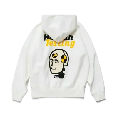 HUMAN MADE A$AP Rocky HUMAN TESTING PIZZA HOODIE "White"