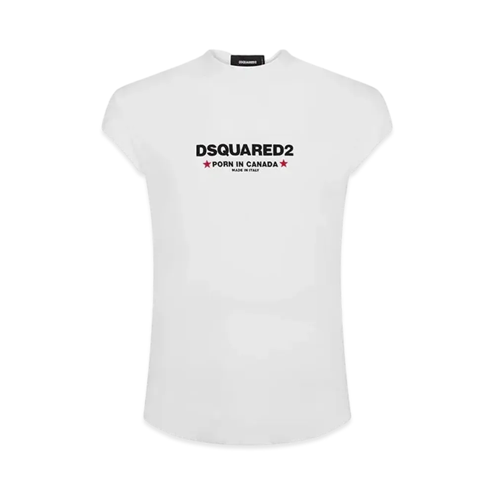 Dsquared2 Choke Fit T-Shirt "White"