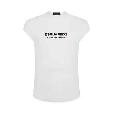 Dsquared2 Choke Fit T-Shirt "White"