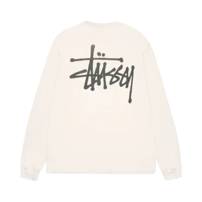 Stussy Basic Stock LS Thermal "Bone"