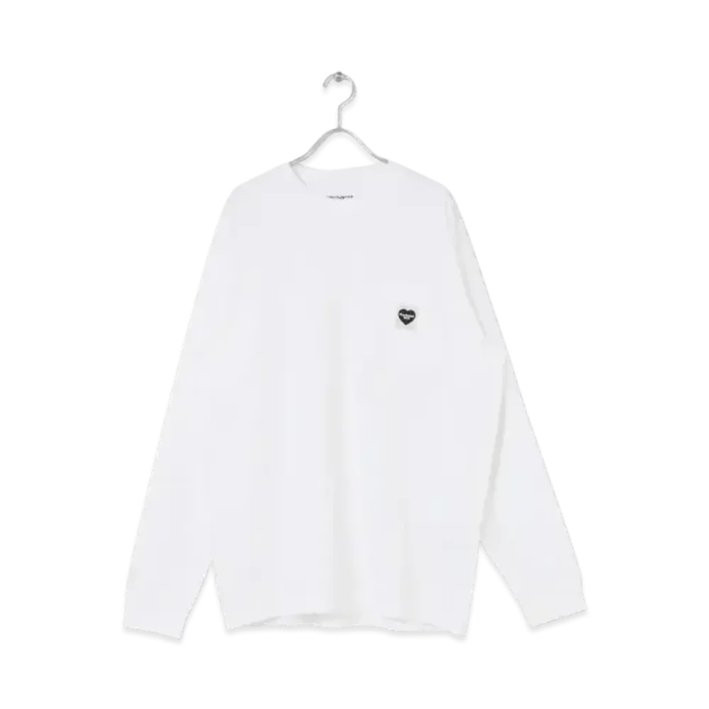 Carhartt WIP L/S Pocket Heart T-Shirt "White/Black"